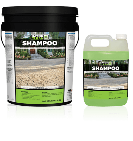 5 gallons Gator Stone/Paver Cleaners-Gator Shampoo - Click Image to Close
